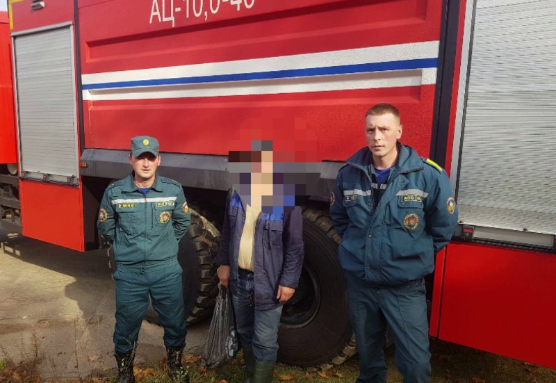 В Полоцком районе спасатели помогли выйти из леса пенсионеру, заблудившемуся в лесу 