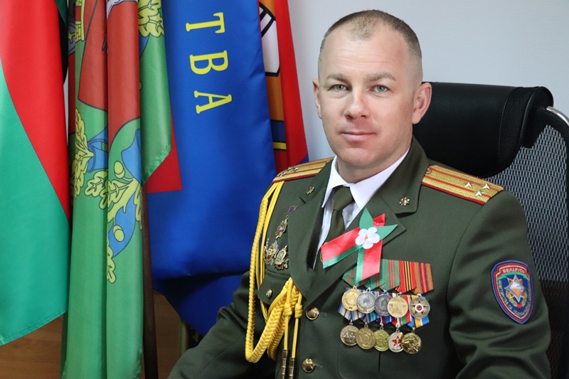 Поздравление начальника Витебского областного управления МЧС с Днем чествования ветеранов 